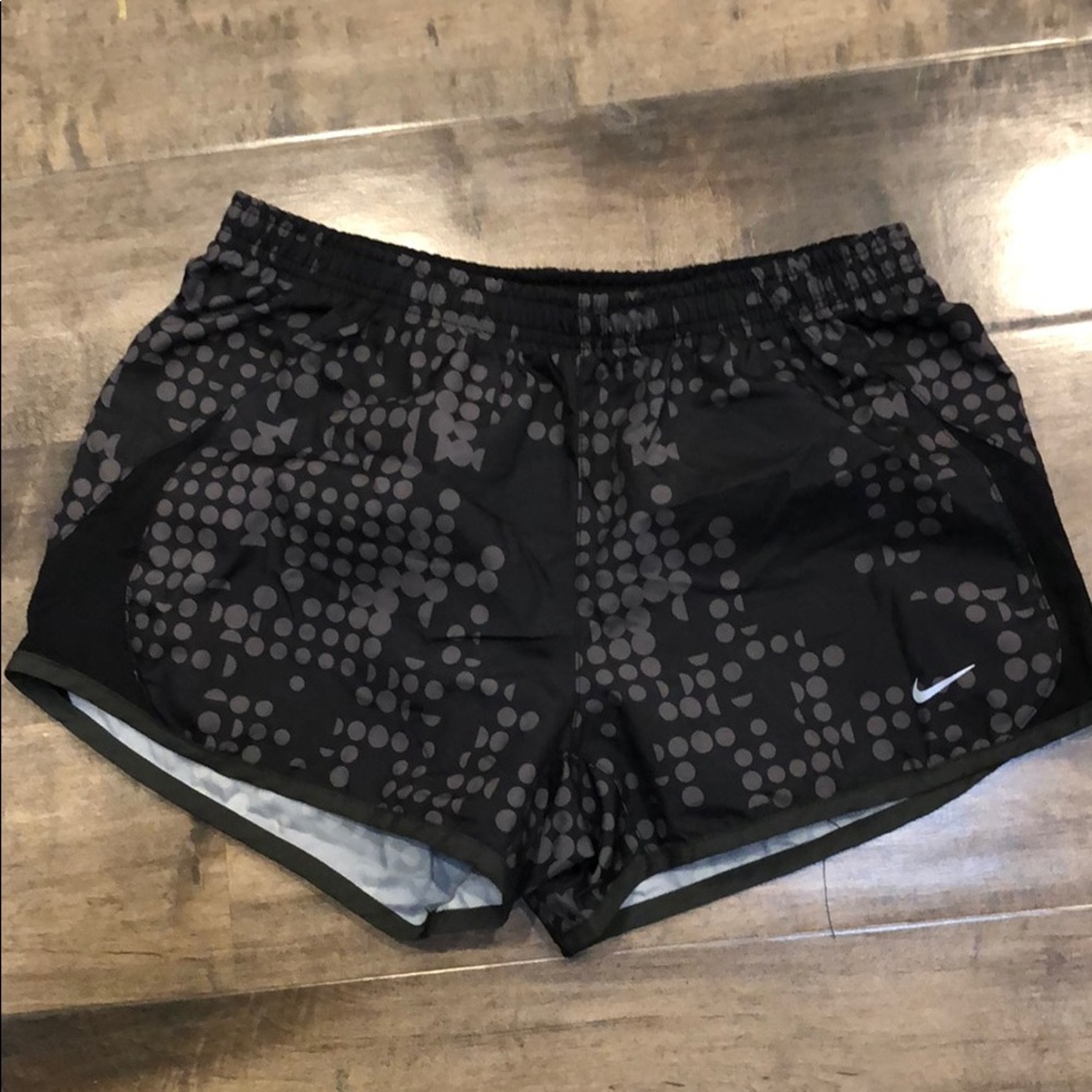 Nike Shorts Size Small black polka dot